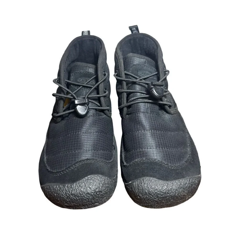 Keen Shoes Womens size 9.5 Black Howser Chukka II 2 Walking Boot Outdoor Natural